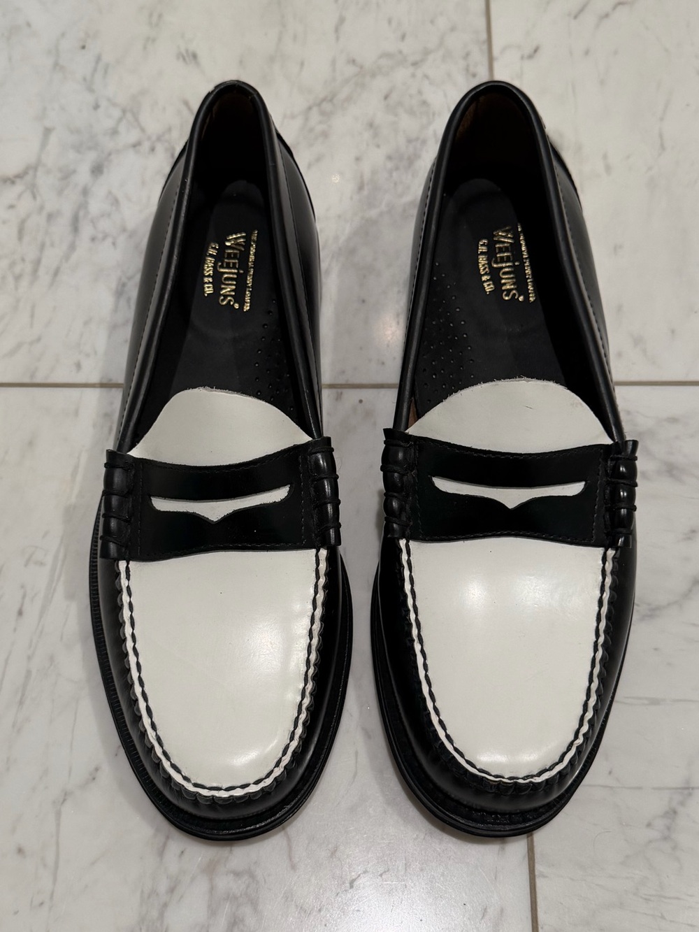 G.H. Bass Larson Penny Loafers Size 10 - Picture 5 of 10